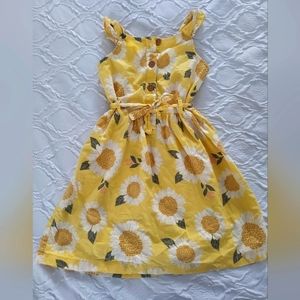Carter's sunflower dress- size 8